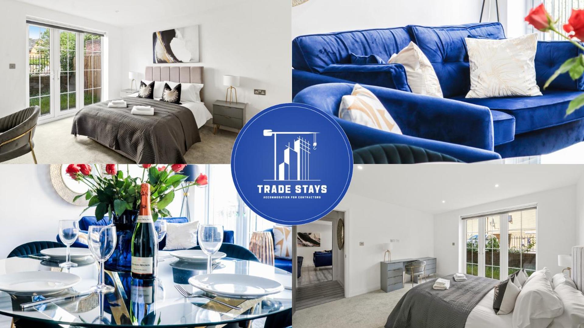 Elegant Apartments In Staines L Free Onsite Parking Exterior photo
